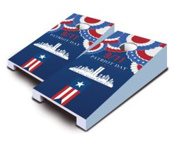 "9/11 Patriot Day" Tabletop Cornhole Set